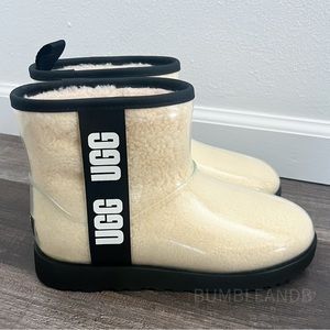 New Without Box- UGG Women's Classic Clear Mini Winter Boots